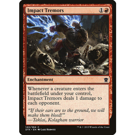 Impact Tremors