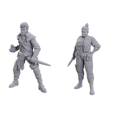 Pathfinder Battles Unpainted Minis - Cutpurses (Male & Female)