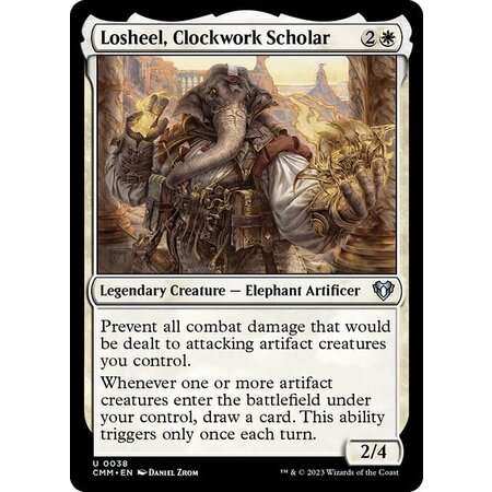Losheel, Clockwork Scholar - Foil