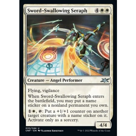 Sword-Swallowing Seraph - Foil