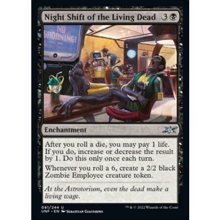 Night Shift of the Living Dead - Foil