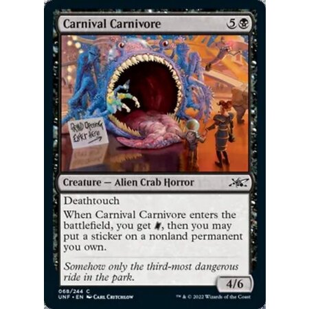 Carnival Carnivore - Foil