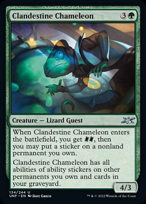 Clandestine Chameleon - Foil