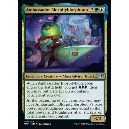 Ambassador Blorpityblorpboop - Foil