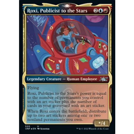 Roxi, Publicist to the Stars - Galaxy Foil