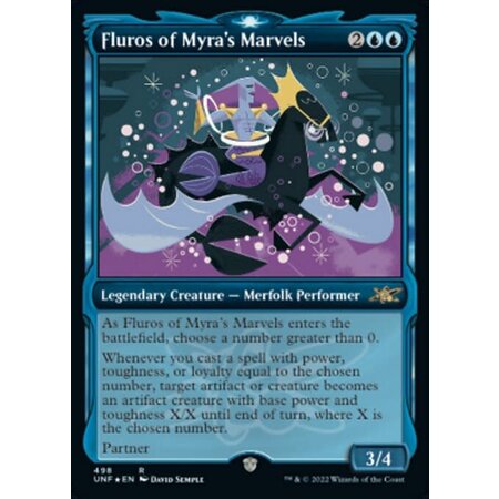 Fluros of Myra's Marvels - Galaxy Foil