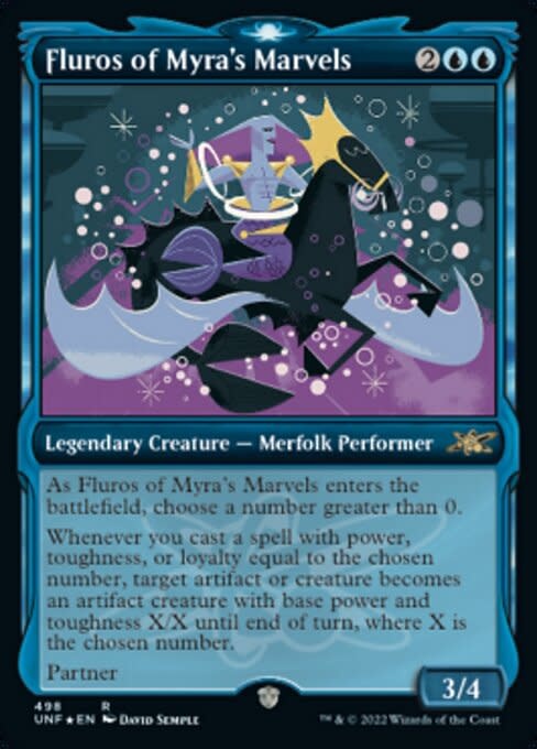 Fluros of Myra's Marvels - Galaxy Foil