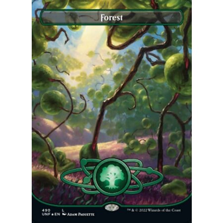 Forest (490) - Full Art Galaxy Foil