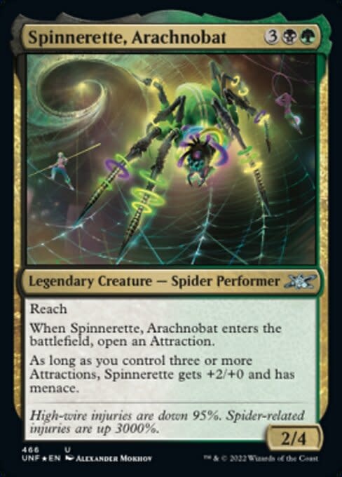 Spinnerette, Arachnobat - Galaxy Foil