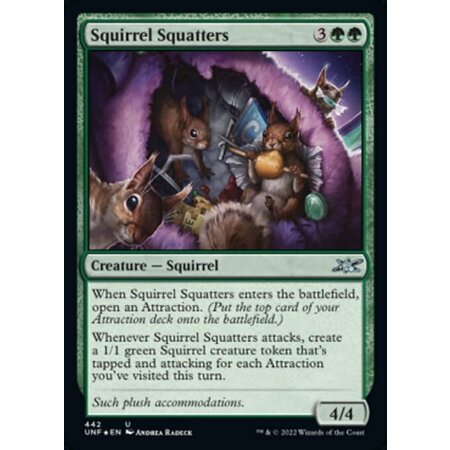 Squirrel Squatters - Galaxy Foil