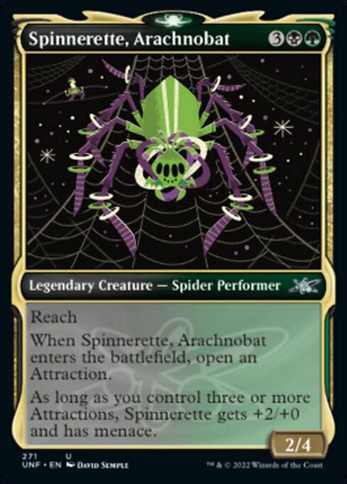 Spinnerette, Arachnobat - Foil