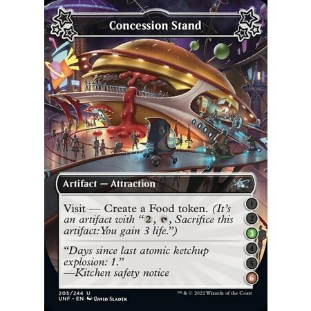 Concession Stand (3,6) - Foil