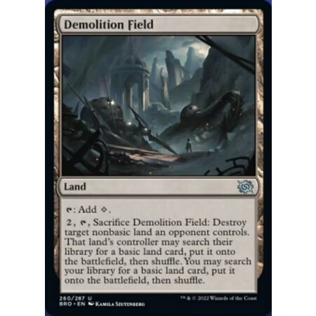 Demolition Field - Foil