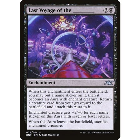 Last Voyage of the ________ - Galaxy Foil