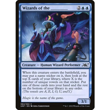 Wizards of the ________ - Foil