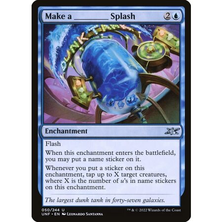 Make a ________ Splash - Foil