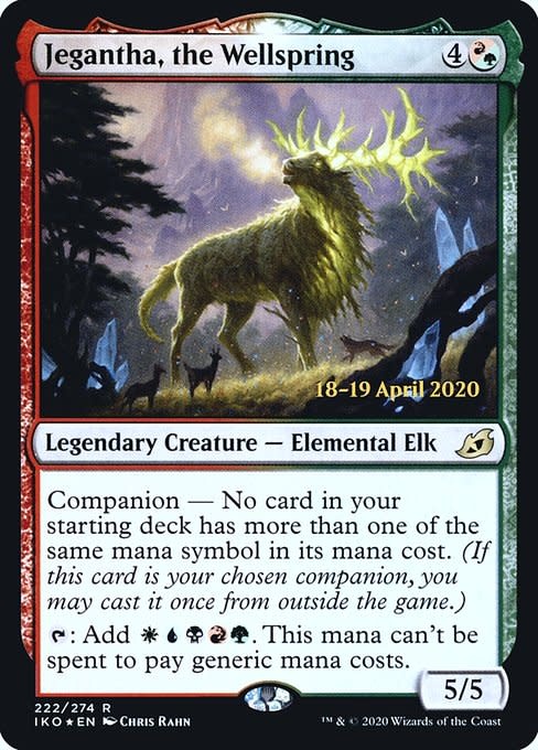 Jegantha, the Wellspring - Foil - Prerelease Promo
