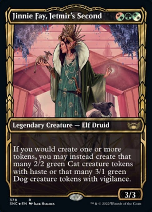 Jinnie Fay, Jetmir's Second - Gilded Foil