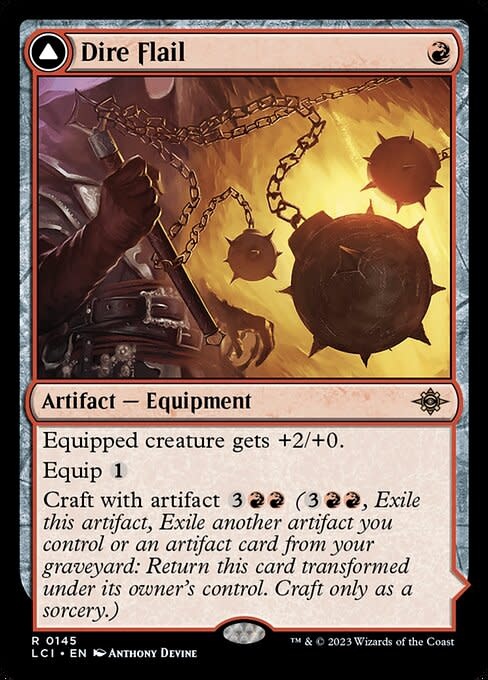 Dire Flail - Foil