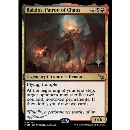 Rakdos, Patron of Chaos - Promo Pack