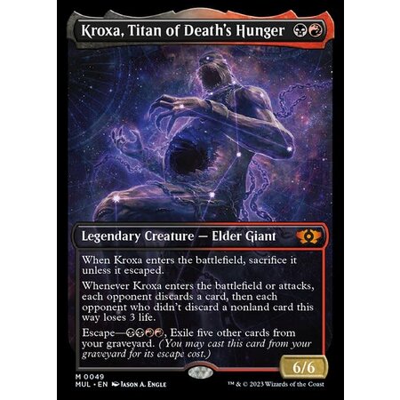 Kroxa, Titan of Death's Hunger - Foil