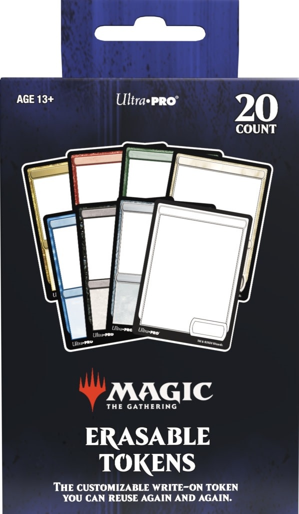 Ultra Pro Magic The Gathering Erasable Tokens