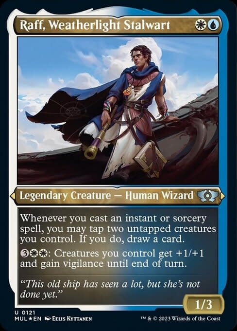 Raff, Weatherlight Stalwart - Foil-Etched