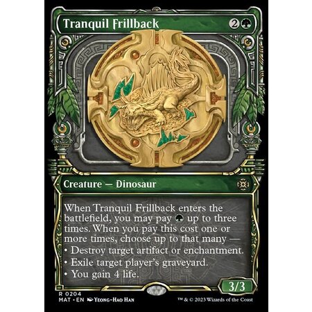 Tranquil Frillback - Halo Foil