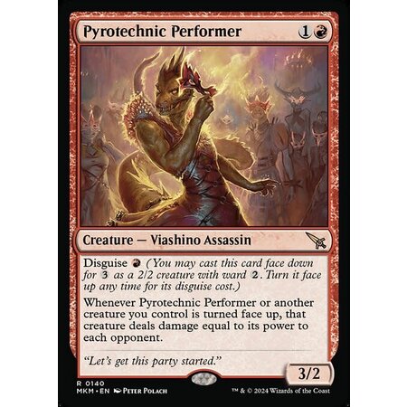 Pyrotechnic Performer - Foil