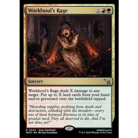 Worldsoul's Rage - Foil
