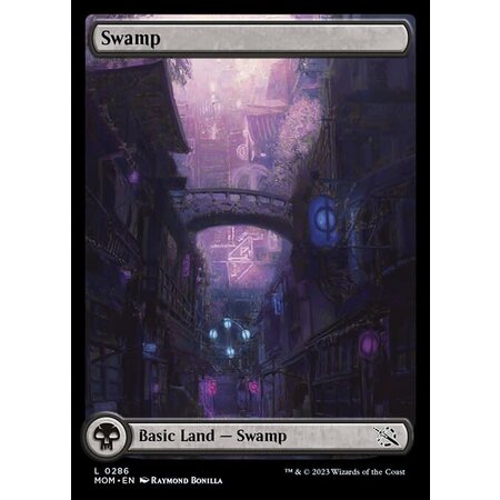 Swamp (286) - Full Art - Foil