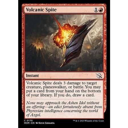 Volcanic Spite - Foil