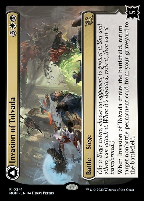 Invasion of Tolvada - Foil
