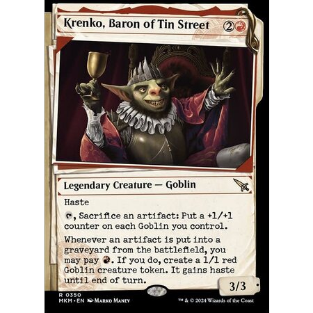 Krenko, Baron of Tin Street - Foil