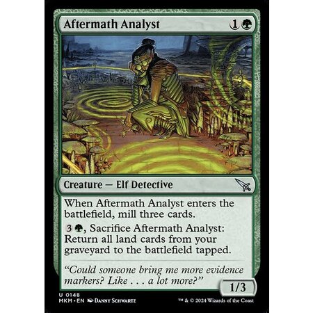 Aftermath Analyst - Foil