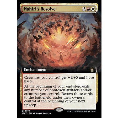 Nahiri's Resolve - Foil