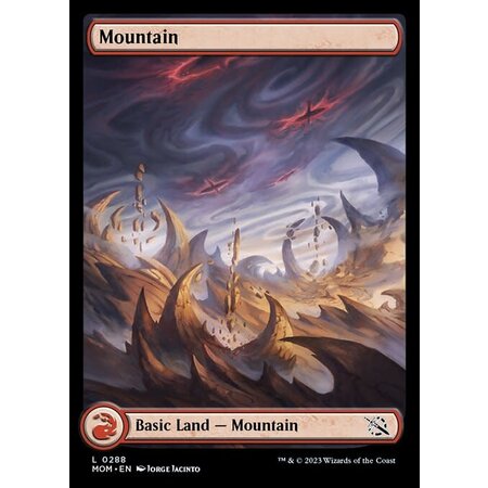 Mountain (288) - Full Art - Foil