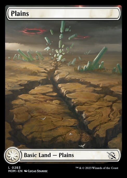 Plains (283) - Full Art - Foil