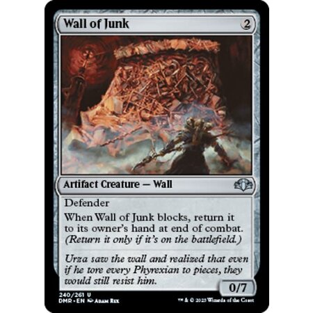 Wall of Junk - Foil