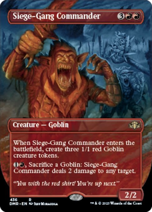 Siege-Gang Commander - Foil