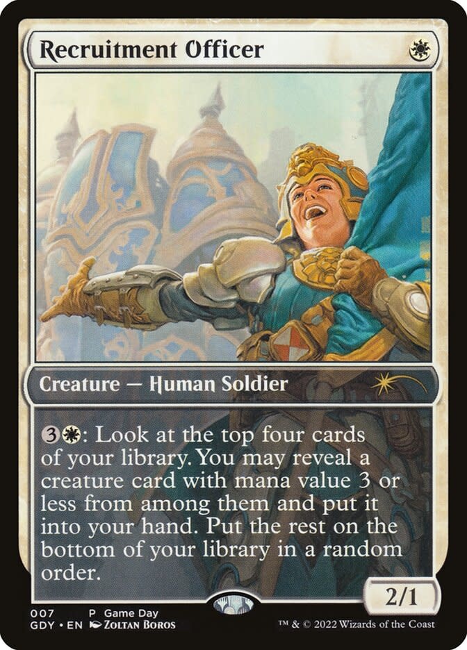 Recruitment Officer - Game Day Promo
