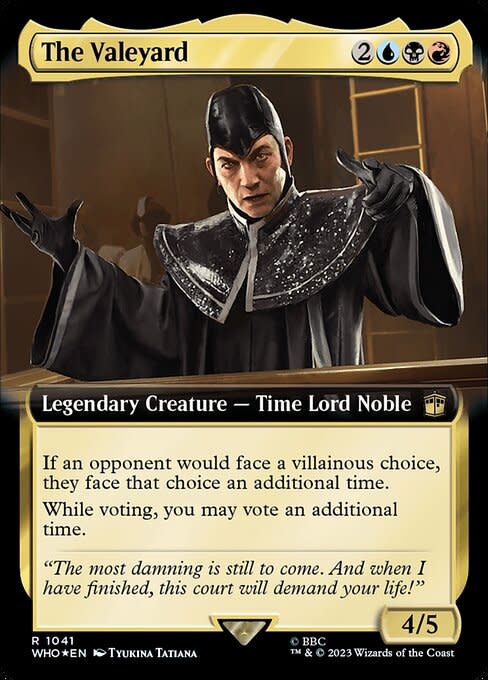 The Valeyard - Surge Foil