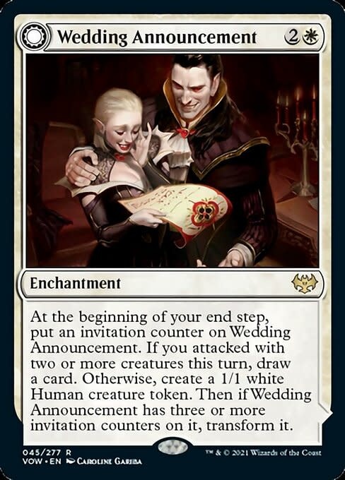Wedding Announcement - Foil