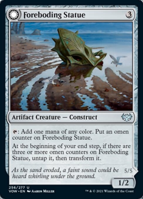 Foreboding Statue - Foil