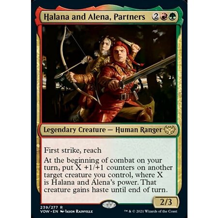Halana and Alena, Partners - Foil