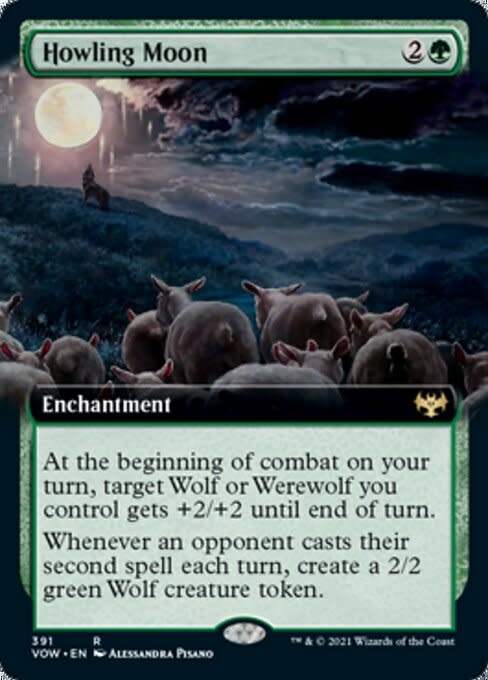 Howling Moon - Foil