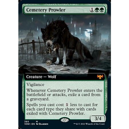 Cemetery Prowler - Foil