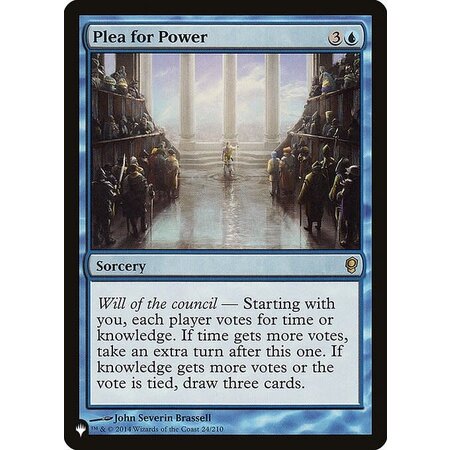 Plea for Power