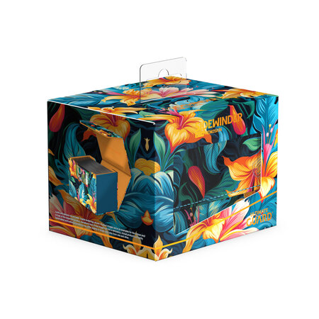 UG Sidewinder 100+ Deck Case - Floral Tulum Blue