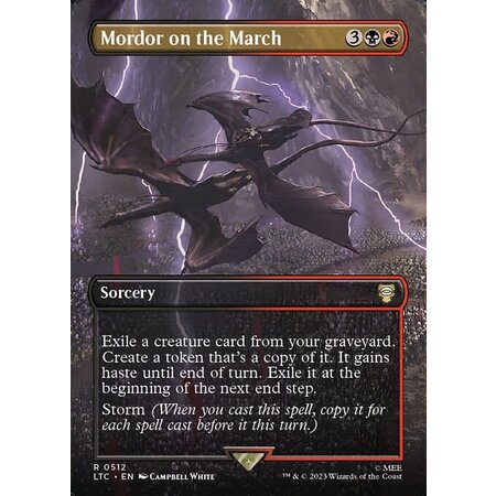 Mordor on the March - Foil